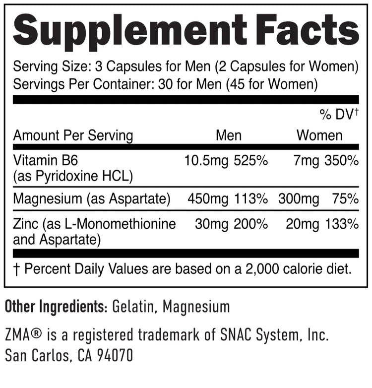 ZMA - OPTIMUM NUTRITION | 90 TABS